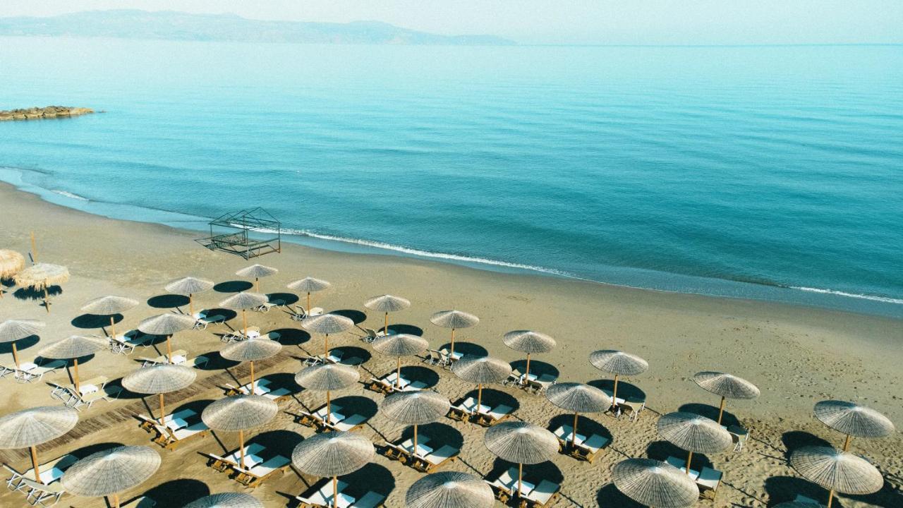 Vergina Beach Hotel Agia Marina Exterior foto